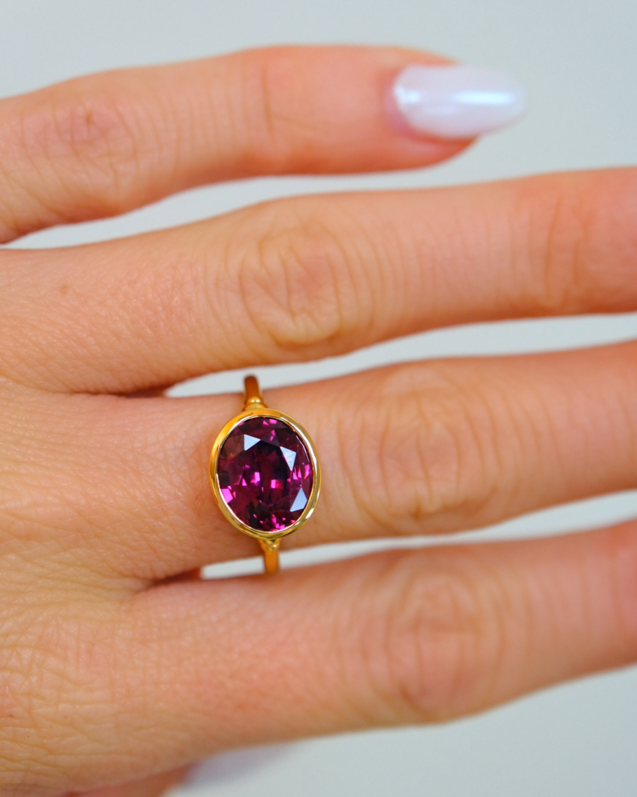 Donna Vock Rhodolite Garnet Ring
