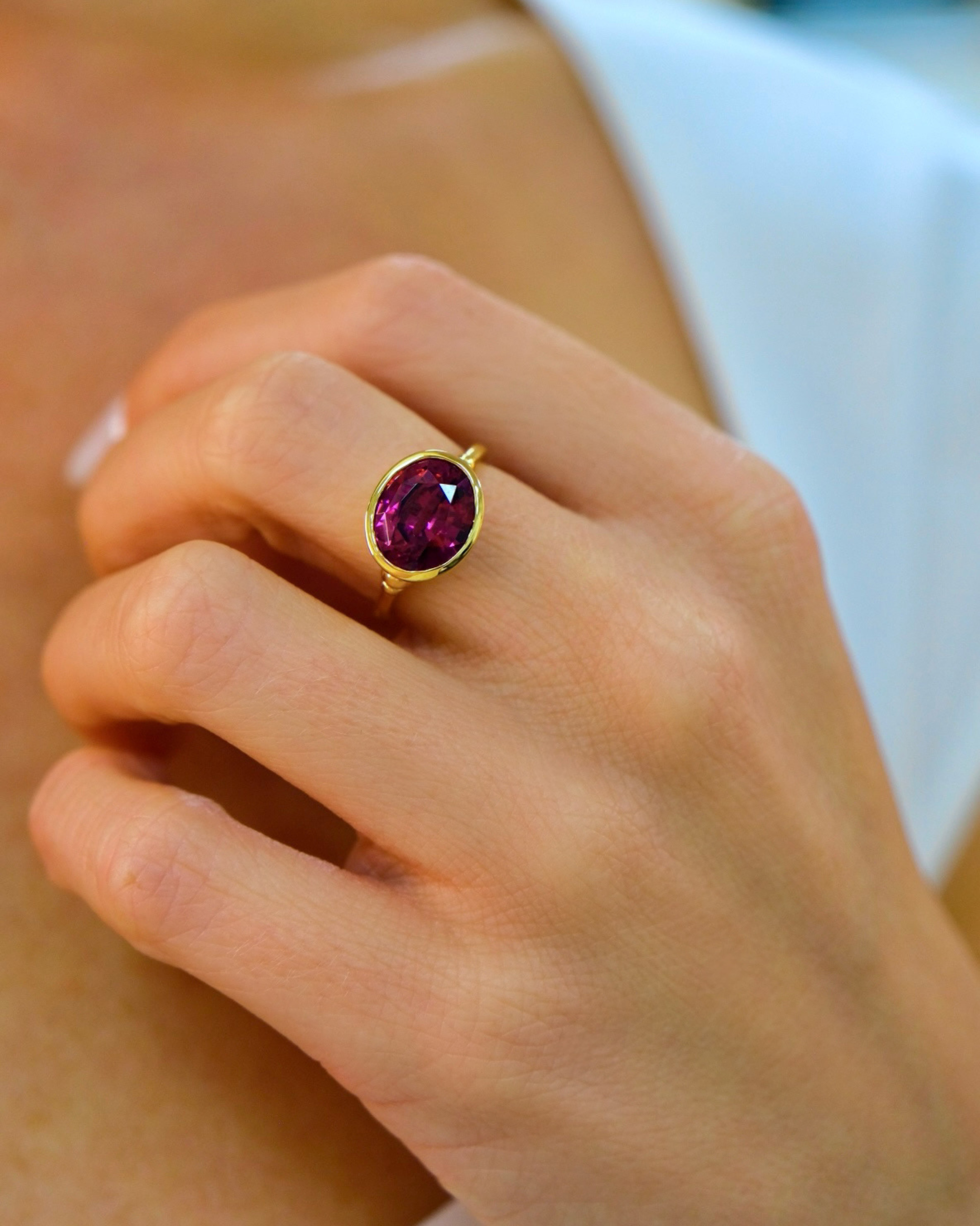 Donna Vock Rhodolite Garnet Ring