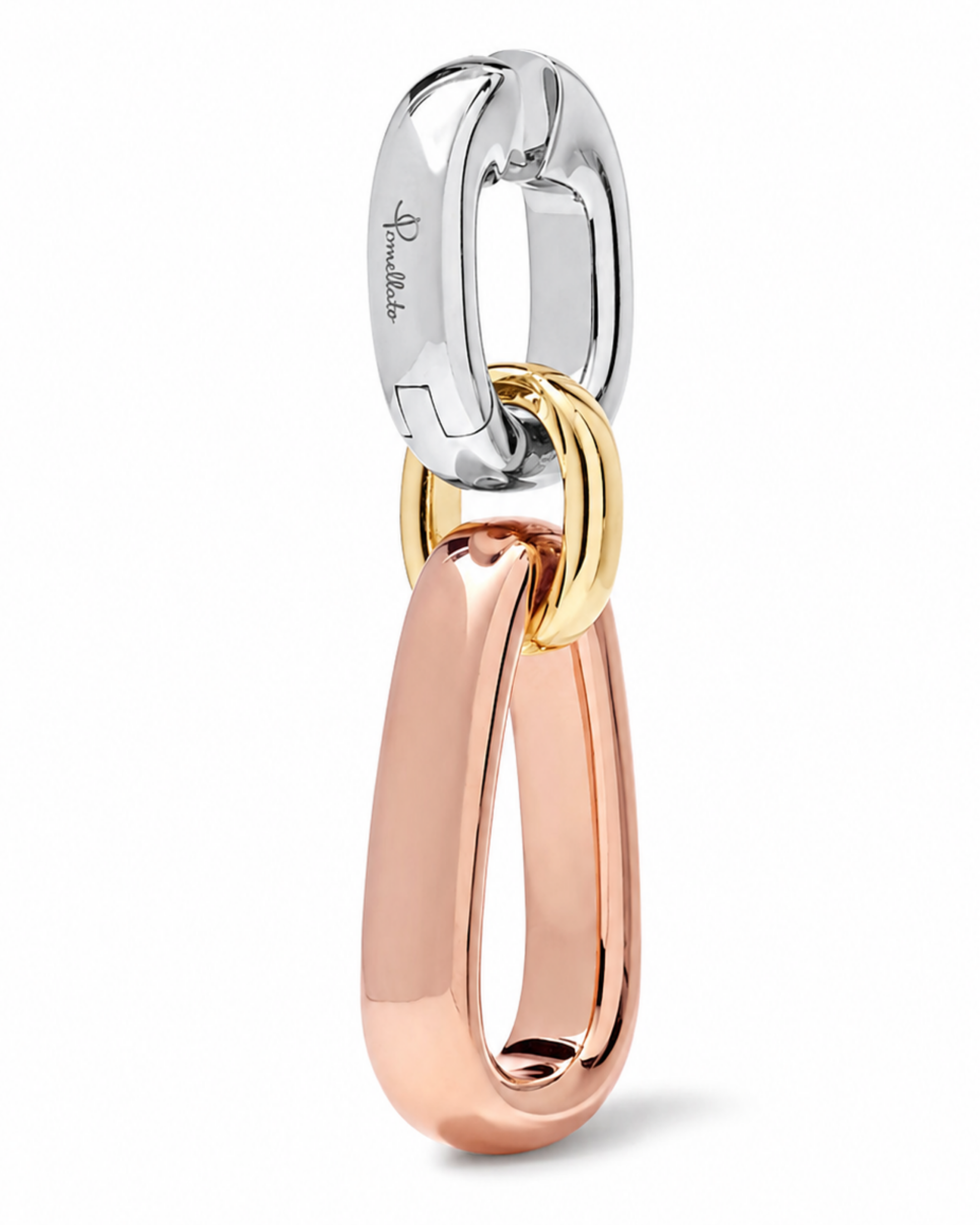 Iconica Tri-tone Earrings by Pomellato