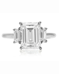 3.00ct Emerald Cut Diamond Ring