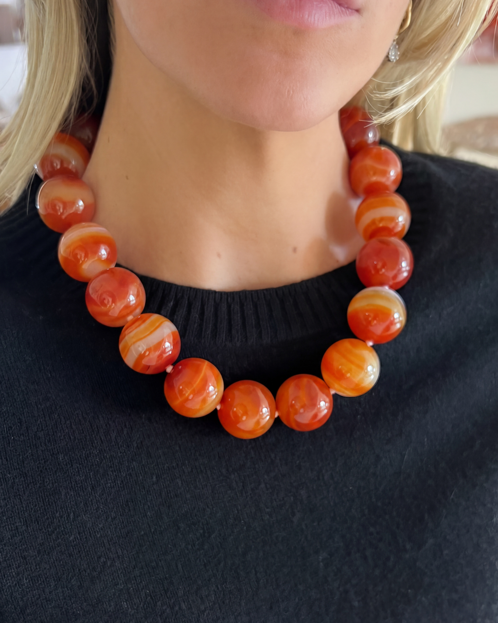 Paloma Picasso for Tiffany & Co. Red Agate Necklace
