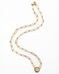 18KYG & WG Diamond Necklace