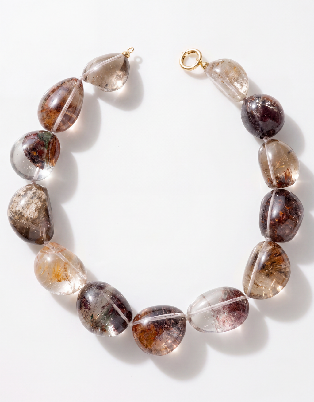 Iodenite Quartz Necklace