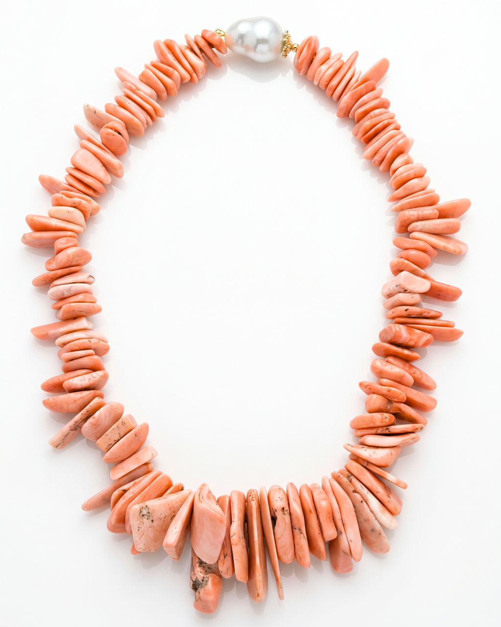 Natural Pacific Coral Necklace