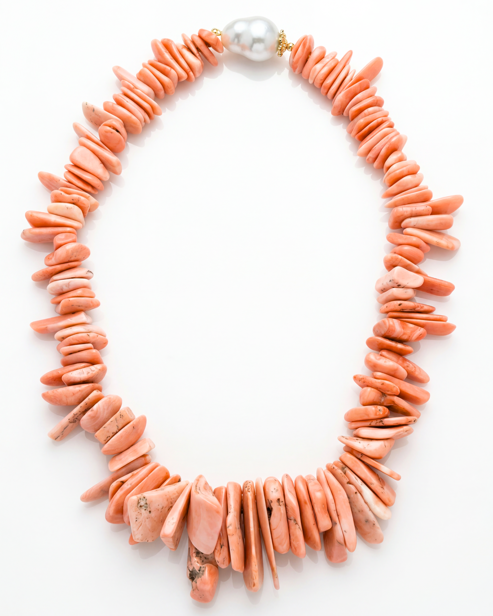 Natural Pacific Coral Necklace
