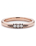 Pink Gold & Diamond Ring