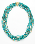 Turquoise & Cultured Pearl Necklace