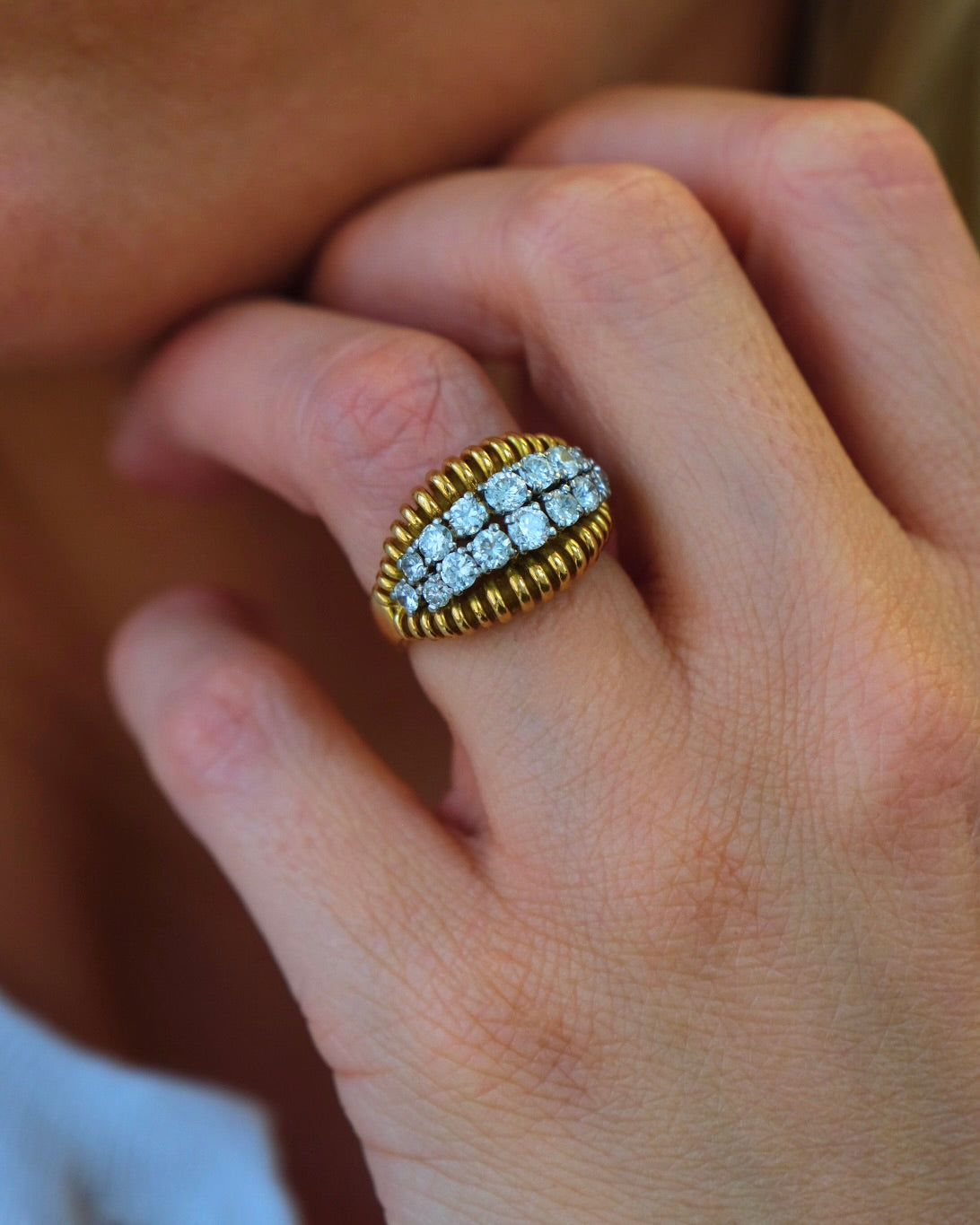 Van Cleef & Arpels Gold & Diamond Ring