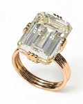 11.96ct Emerald Cut Diamond Ring