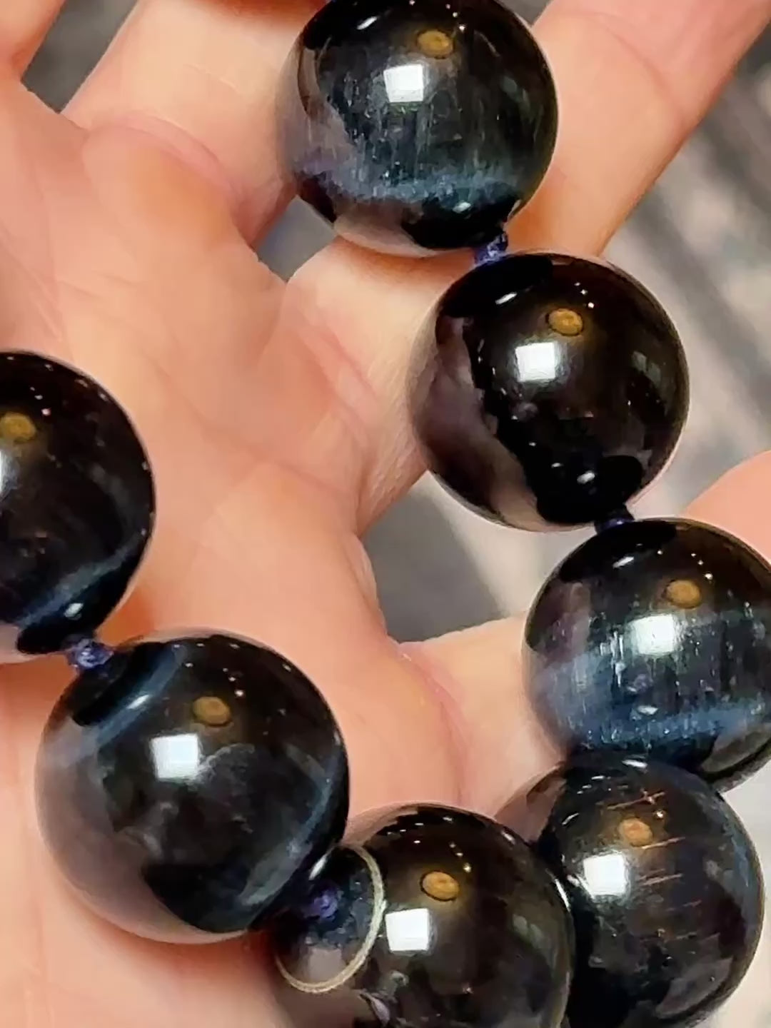 Black Tiger’s Eye & Onyx Necklace